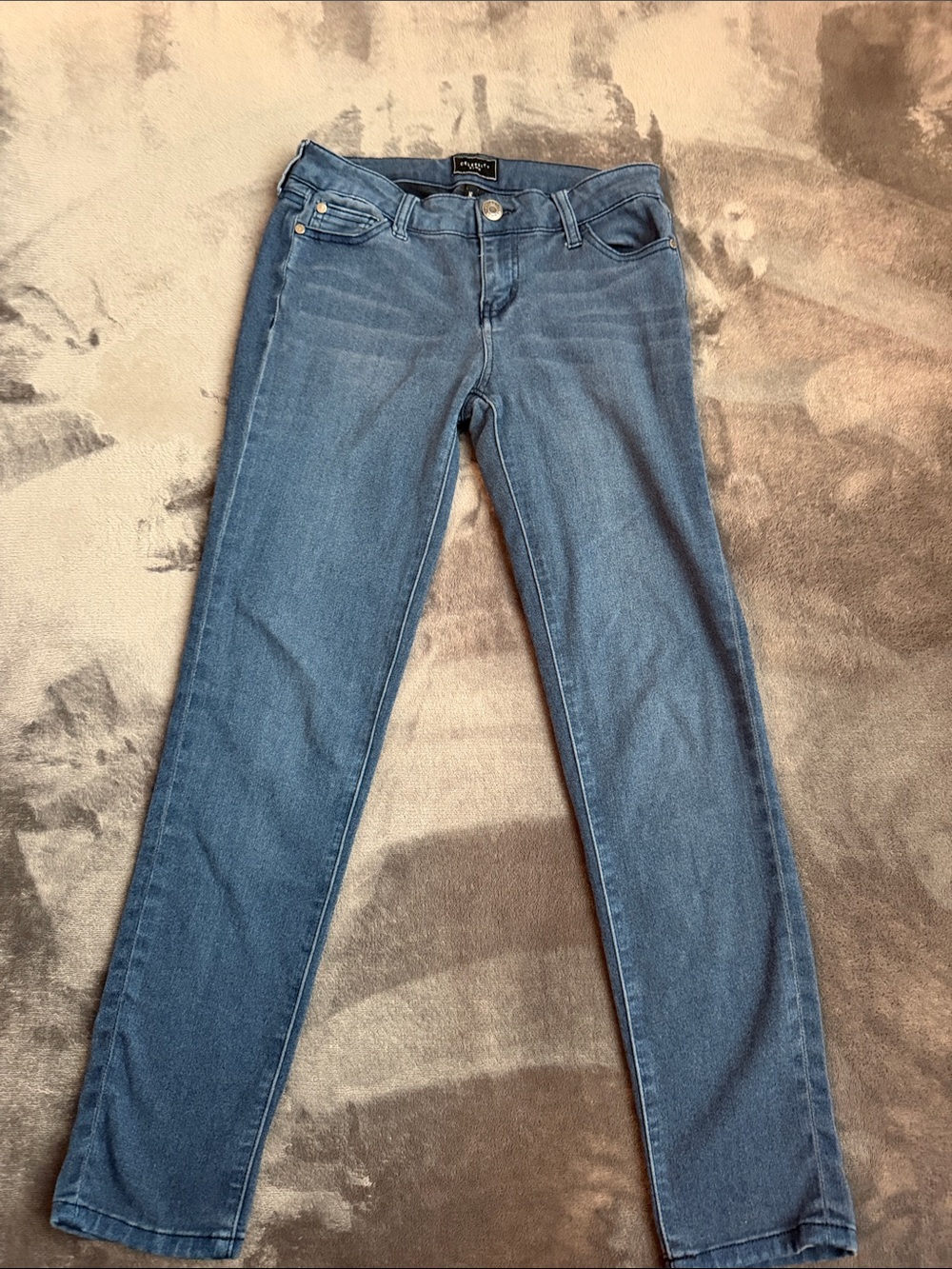 Celebrity Pink Women's Skinny Jeans in Blue Wash